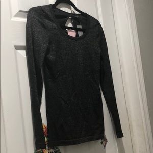 Shimmer long sleeve top